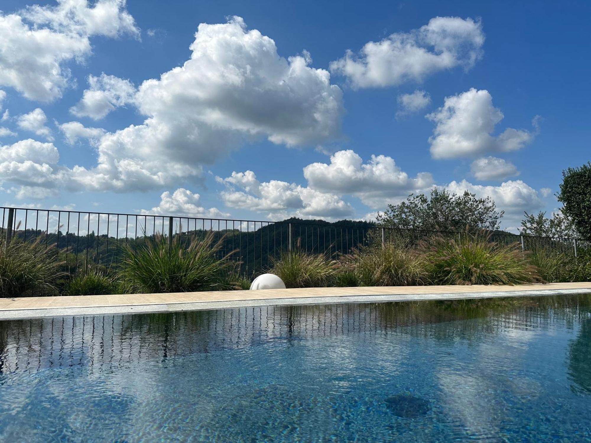 Acquaementa Guest House Brusasco Bagian luar foto
